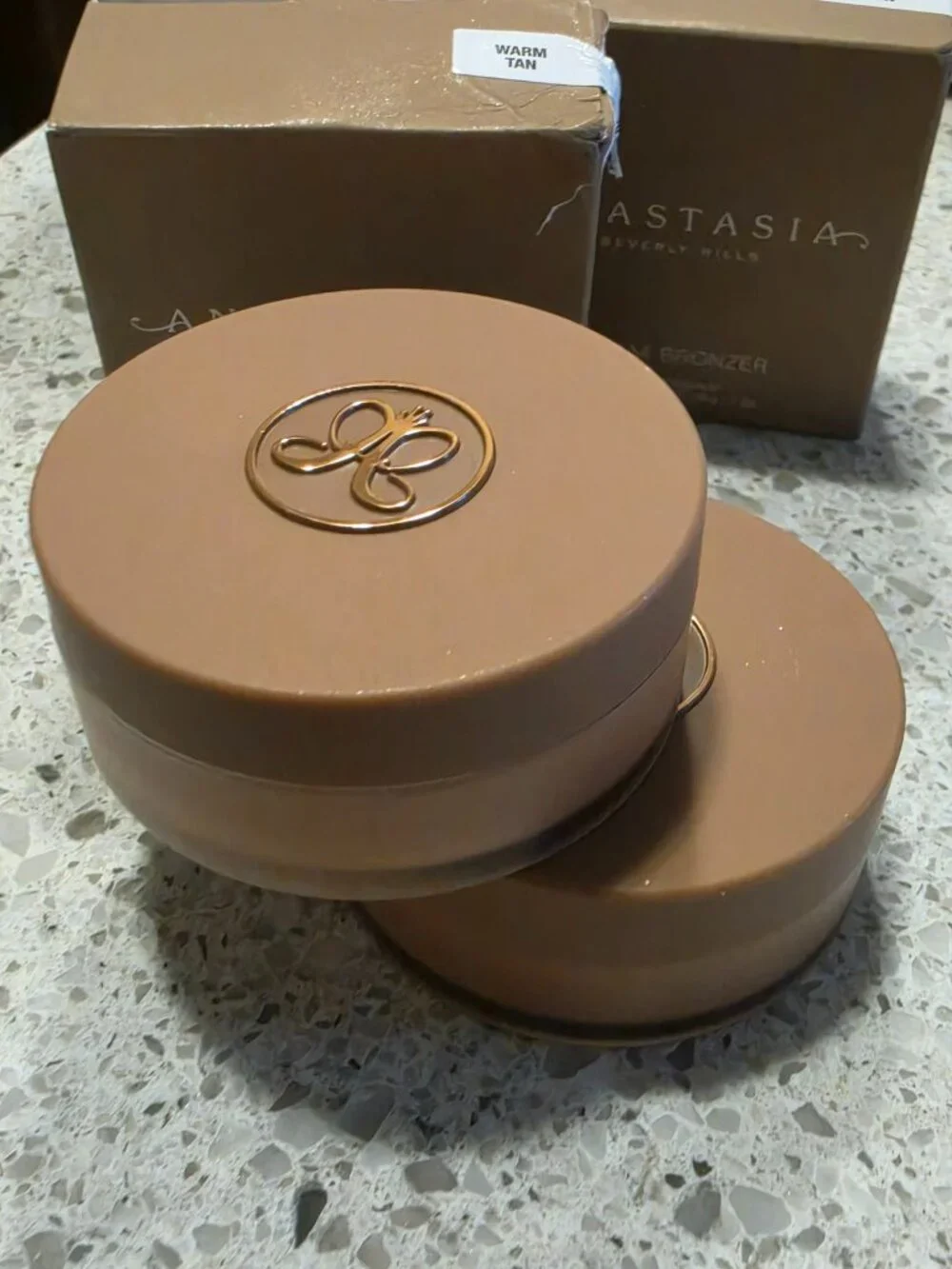 (2) ANASTASIA Cream Bronzers - Warm Tan